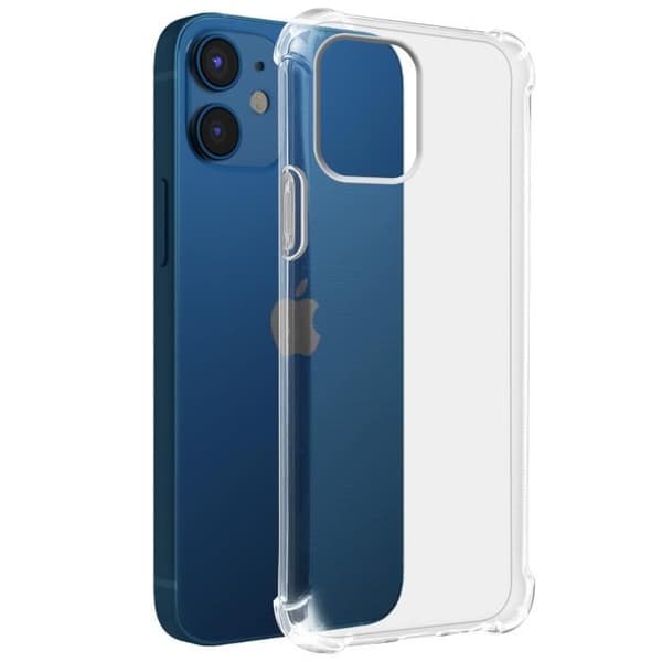 Coque - Apple - iPhone 12 Mini - Flexibel - Stöttålig - Transparent Vit