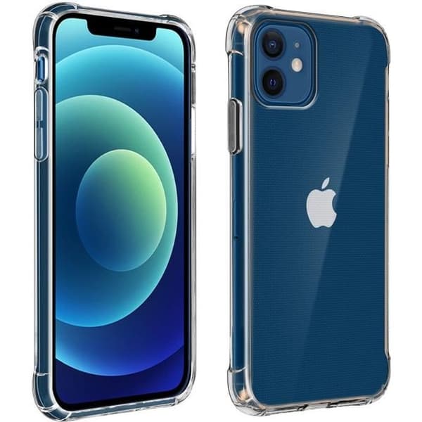 Coque - Apple - iPhone 12 Mini - Flexibel - Stöttålig - Transparent Vit