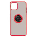 Miniatyrbild 1 av 4: iPhone 12 / 12 Pro-fodral - Bi-material - Röd - Metallring - Videostöd - Stötsäker