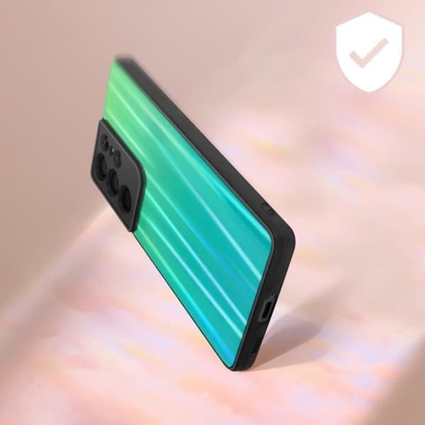 Fodral - Samsung - Galaxy S21 Ultra - Holografisk - Glänsande - Lätt