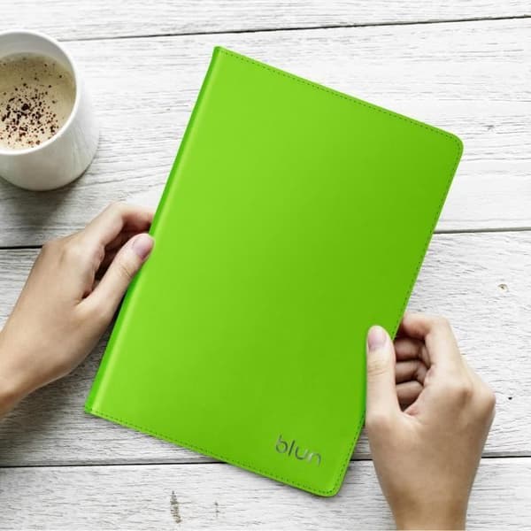 Universal Tablet Case - BLUN - 7 tum - Grön - Förvaring - Videostöd