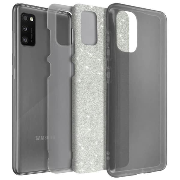 Skyddshölje - Samsung - Galaxy A41 - Paillette - Semi-rigid silikon - Chic
