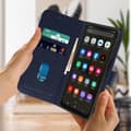 Miniatyrbild 3 av 4: Samsung Galaxy A13 5G Fodral - AVIZAR - Plånboksfodral - Stativfunktion - Blå