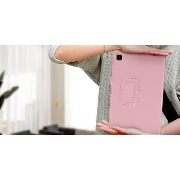 Fodral - AVIZAR - Galaxy Tab A7 Lite - Eco-läder - Videostöd - Integrerad pennhållare