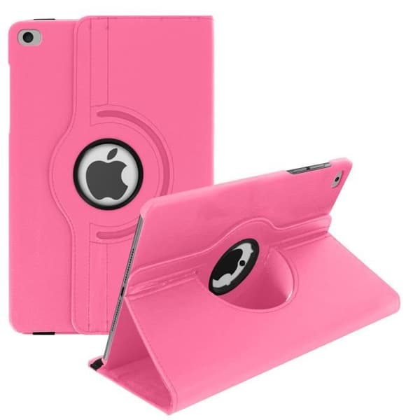 360° roterande stativ Funktionsfodral Rosa iPad 2018 / 2017 9.7 och iPad Air Pink