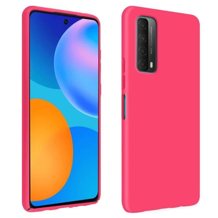 Huawei P smart 2021 Soft Gel Silikonfodral Soft Touch Fuchsia Finish