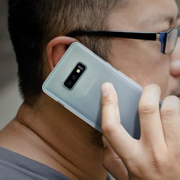 Coque - Galaxy - S10 Lite - Mjuk - Ultra-tunn - Anti-spår - Frostvit