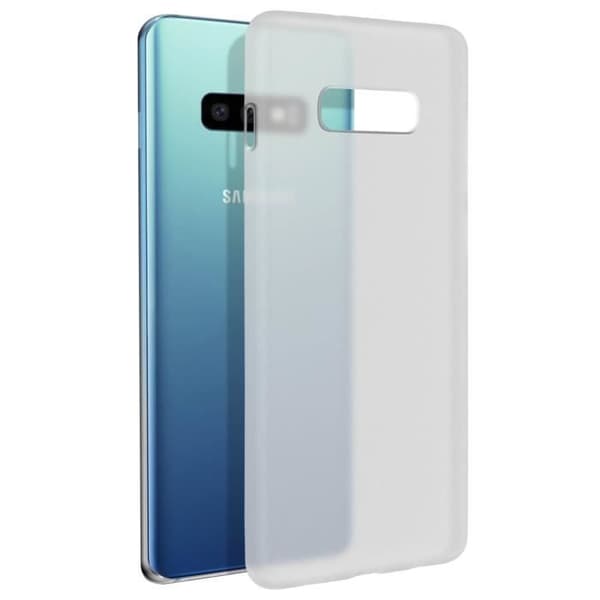 Coque - Galaxy - S10 Lite - Mjuk - Ultra-tunn - Anti-spår - Frostvit
