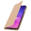 Miniatyrbild 2 av 4: Housse - DUX DUCIS - Galaxy S10 Lite - Ekoskinn - Videostöd - Rose Gold