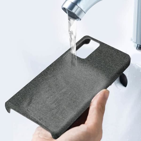 Coque för Samsung Note 20 - AVIZAR - Styv tygfinish - Ultra hållbart och elegant skydd