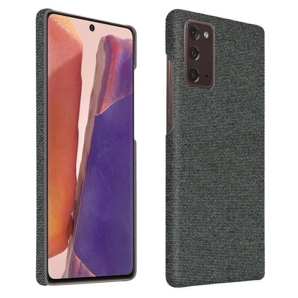 Coque för Samsung Note 20 - AVIZAR - Styv tygfinish - Ultra hållbart och elegant skydd