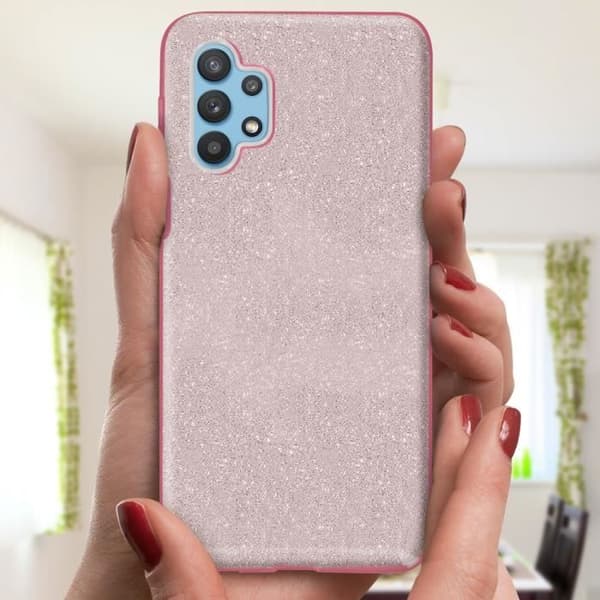 Skyddsskal - Samsung - Galaxy A32 5G - Paillette - Silikon - Stötabsorberande