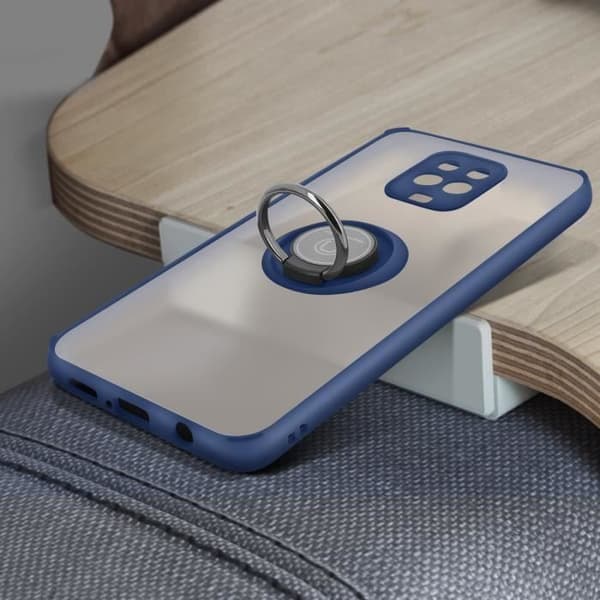 Coque - Xiaomi - Redmi Note 9 Pro Max / 9 Pro / 9S - Metallring - Stöttålig - Mjuk