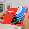 Miniatyrbild 3 av 4: Hus - AVIZAR - Xiaomi Redmi 9T - Ekoskinn - Röd - Stödfunktion