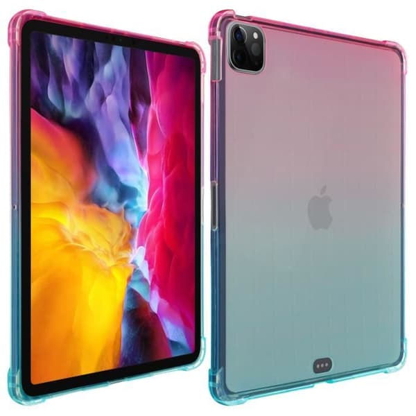 Fodral Skydd Hörn Bumper Blå och rosa iPad Pro 11 2020 / 2018 och Air 2020