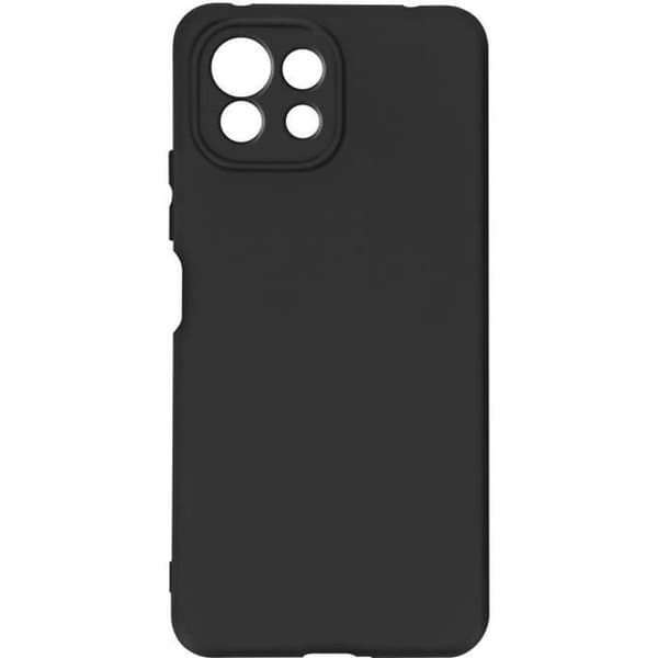 Skyddsskal - Xiaomi - Mi 11 Lite / Mi 11 Lite 5G - Mjuk - Soft Touch - Svart