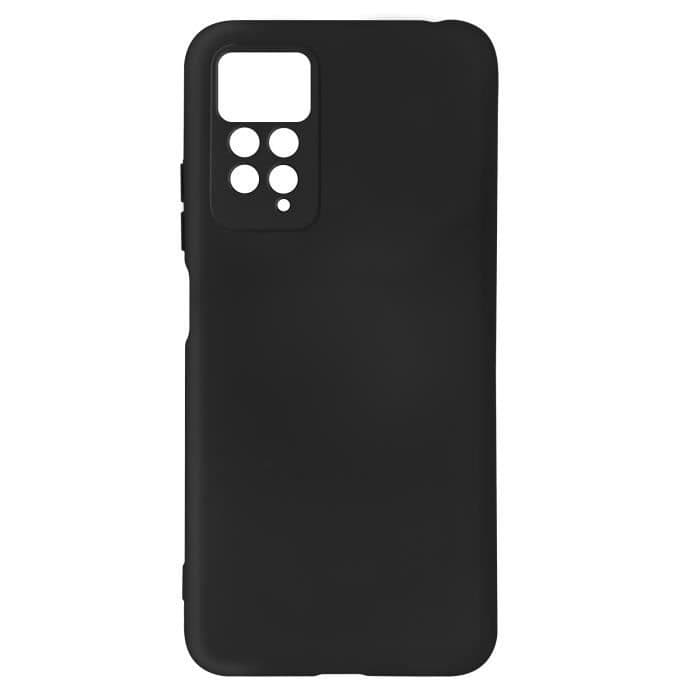Xiaomi Redmi Note 11 Pro Semi-rigid Soft-touch Tunt fodral svart