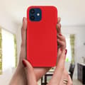 Miniatyrbild 4 av 4: Coque - Apple - iPhone 12 / 12 Pro - Hård Bakre Skydd - Mjuk Framsida - Röd