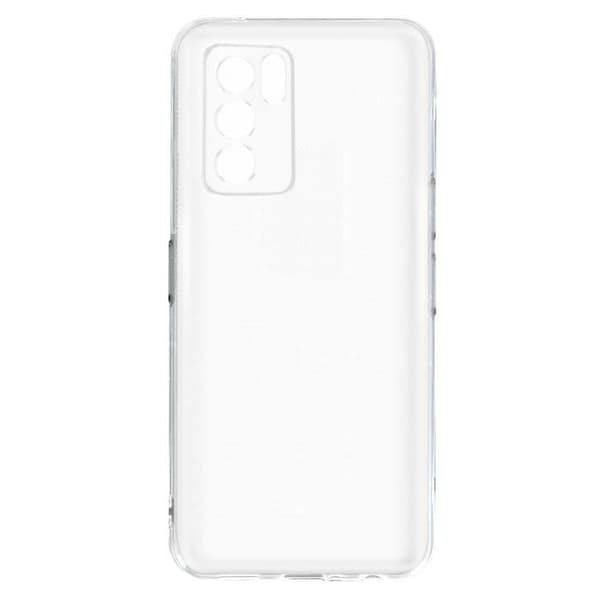 Skyddshud - Oppo - Reno 6 Pro - Mjuk - Transparent Vit - Tunn och Lätt