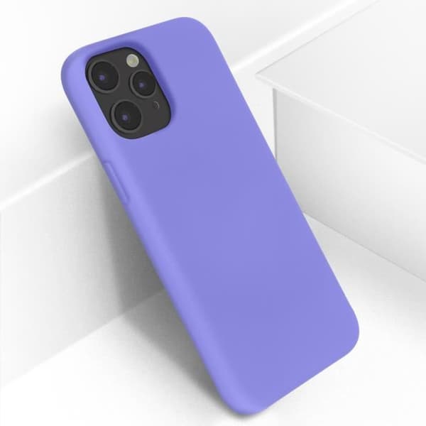 Coque - Apple - iPhone 12 Pro Max - Semi-rigid - Silikon - Lila