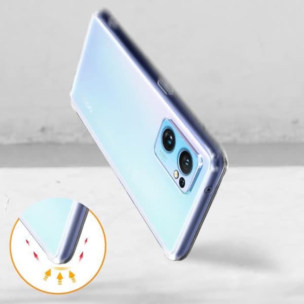 Coque - Oppo - Find X5 Lite - Silikon Gel Flexibel - Ultrafin - Genomskinlig