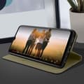 Miniatyrbild 4 av 4: Oppo-fodral - A73 - Folio-fodral - Ekologisk läder - Svart - Inbyggt stöd