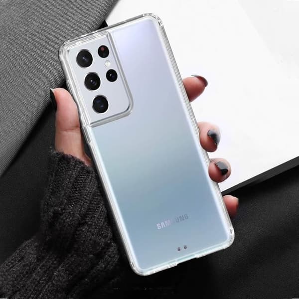 Skydd - Samsung - Galaxy S21 Ultra - Styv - Stöttålig - Ultra-transparent