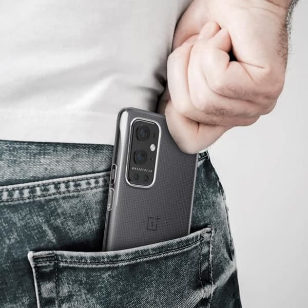 Coque - OnePlus - 9 Pro - Silikon Tunn - Transparent - Slim