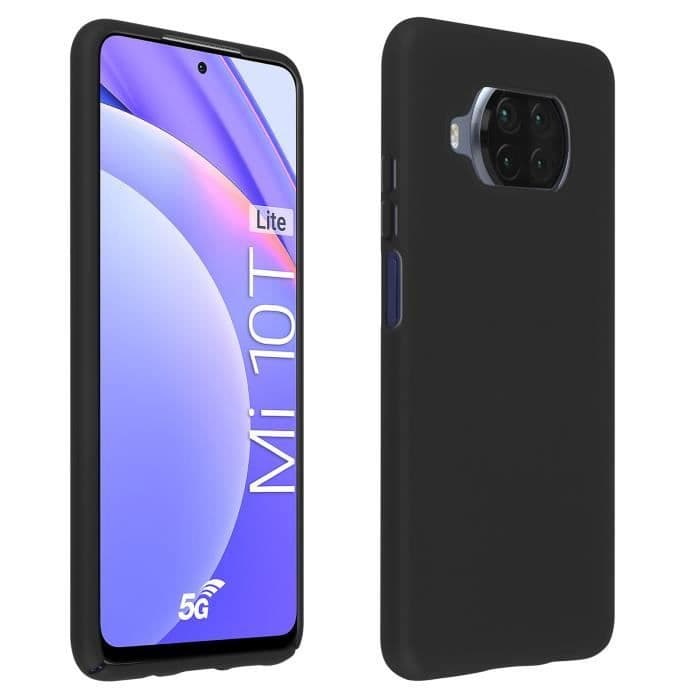 Xiaomi Mi 10T Lite Silikon Soft Gel Fodral Soft Touch Finish svart Svart