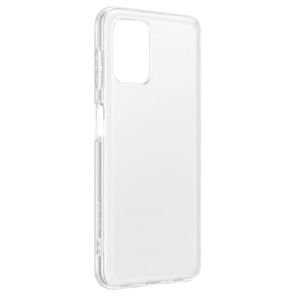 Skyddande skal - Samsung - Galaxy A22 - Flexibelt silikon - Transparent vit - Ultra-tunn