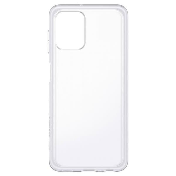 Skyddande skal - Samsung - Galaxy A22 - Flexibelt silikon - Transparent vit - Ultra-tunn