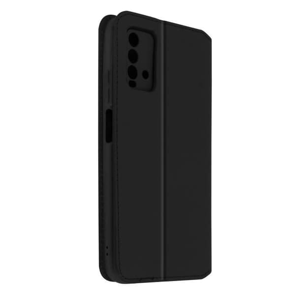 Hölster - AVIZAR - Xiaomi Redmi 9T - Ekoskinn - Stöd funktion - Svart