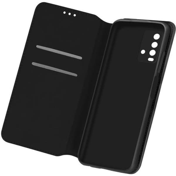 Hölster - AVIZAR - Xiaomi Redmi 9T - Ekoskinn - Stöd funktion - Svart