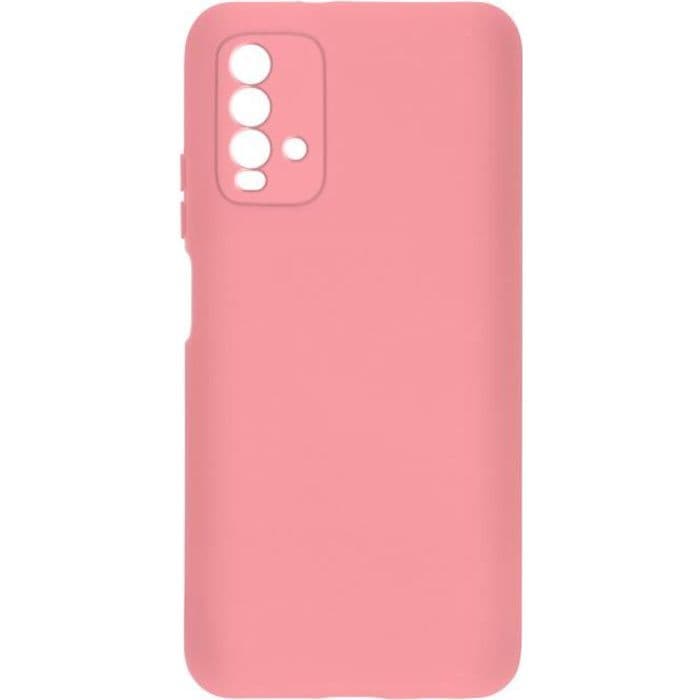 Xiaomi Redmi 9T Halvstyvt silikonfodral Soft Touch Fin Finish rosa Rosa