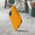 Miniatyrbild 4 av 4: Fodral - AVIZAR - Apple iPhone 12 Mini - Kohudsläder - Stötsäker - Gul