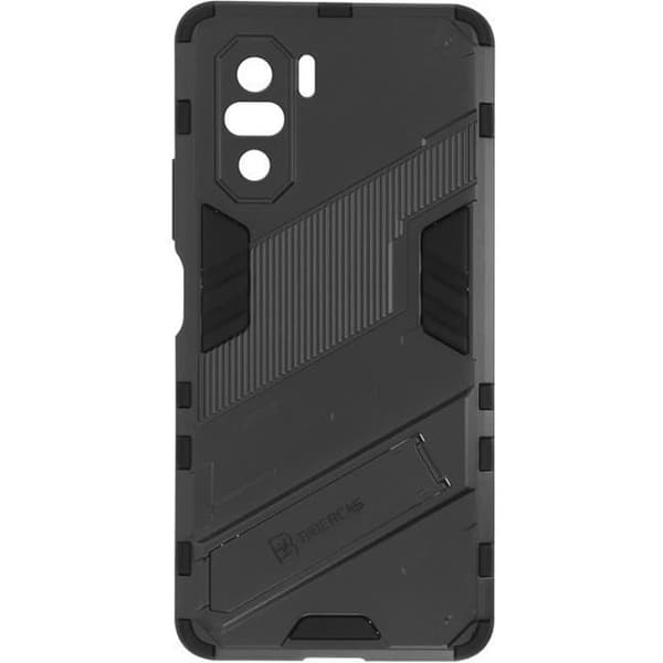 Coque Antichoc - Xiaomi - Kickstand II - Svart - Poco F3 - Mi 11i - Inbyggd ställning