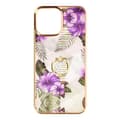Miniatyrbild 1 av 4: Skal i skydd - AVIZAR - iPhone 12/12 Pro - Bi-material - Blommotiv - Hållring
