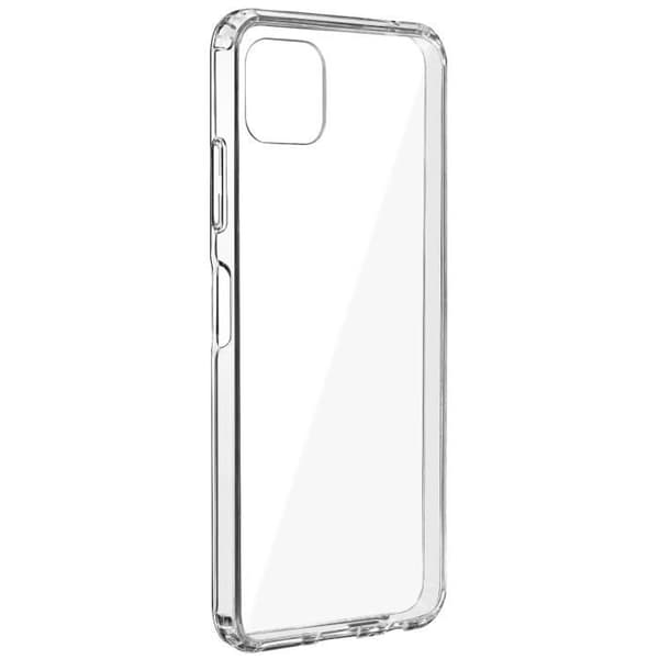 Fodral för Samsung A22 5G Mjukt silikonförstärkt hörn genomskinligt