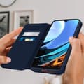 Miniatyrbild 3 av 4: Hölster - Xiaomi - Redmi 9T - Fickfodral med folio - Mörkblå - Stödfunktion