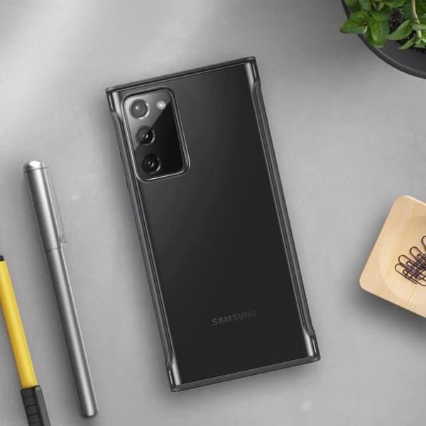 Skyddsskal - Samsung - Galaxy Note 20 - Förstärkt Kontur - Rutschfria Grepp - Qi-kompatibel