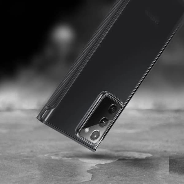 Skyddsskal - Samsung - Galaxy Note 20 - Förstärkt Kontur - Rutschfria Grepp - Qi-kompatibel