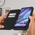 Miniatyrbild 3 av 4: Cover Wiko View 5/5 Plus Wallet Folio Fodral Stativ Funktion Svart Svart