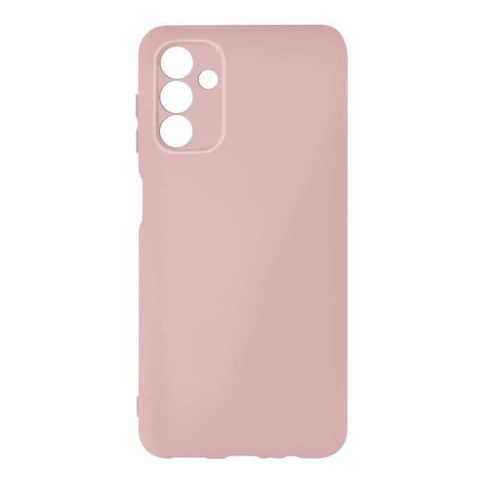 Samsung Galaxy A13 5G Fodral Halvstyvt silikon Soft-touch Fin finish Rosa