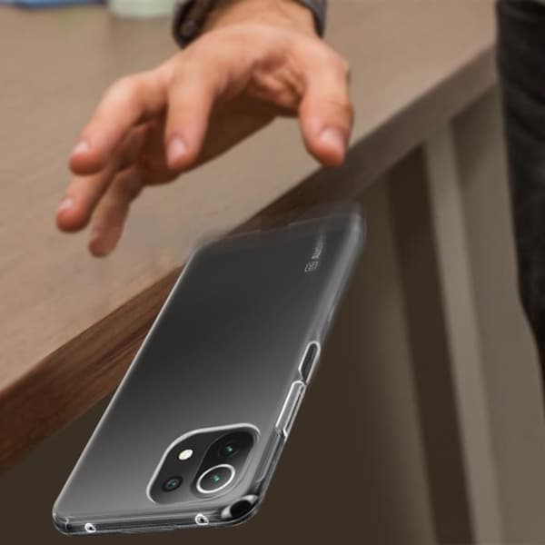 Coque - Xiaomi - Mi 11 Lite / Mi 11 Lite 5G - Mjuk silikon - Ultra-tunn - Transparent