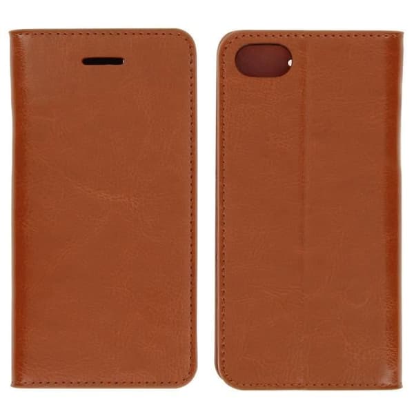 Etui Portefeuille Läder - AVIZAR - iPhone 7/8 - Heltäckande Skydd - Horisontellt Stöd - Kortfickor