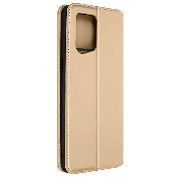 AVIZAR Plånboksfodral till Oppo Find X5 - Videosupportfunktion - Guldfärg