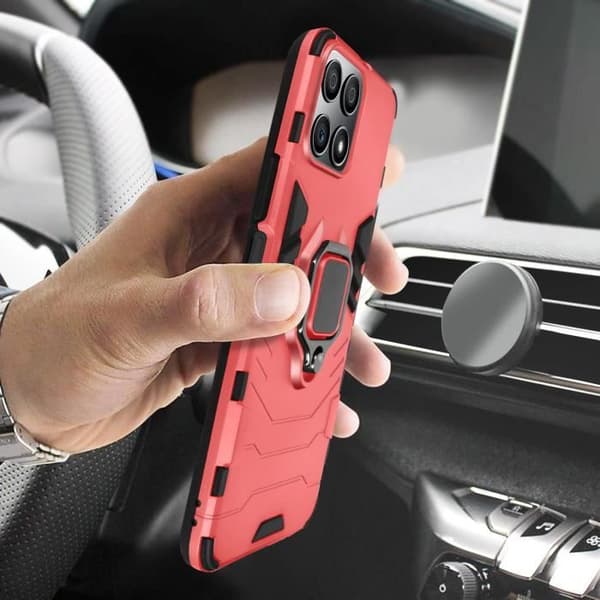 Stötdämpande skal - Honor - X30i - Röd - Polykarbonat - Videostöd