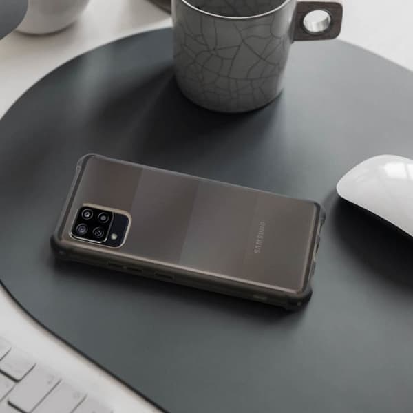 Coque - Samsung - Galaxy A42 5G - Silikon - Ultrafin - Transparent svart