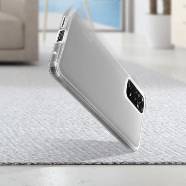 Skyddsskal - Xiaomi - Redmi Note 11 och Note 11s - Hybrid - Genomskinlig - Förstärkta hörn