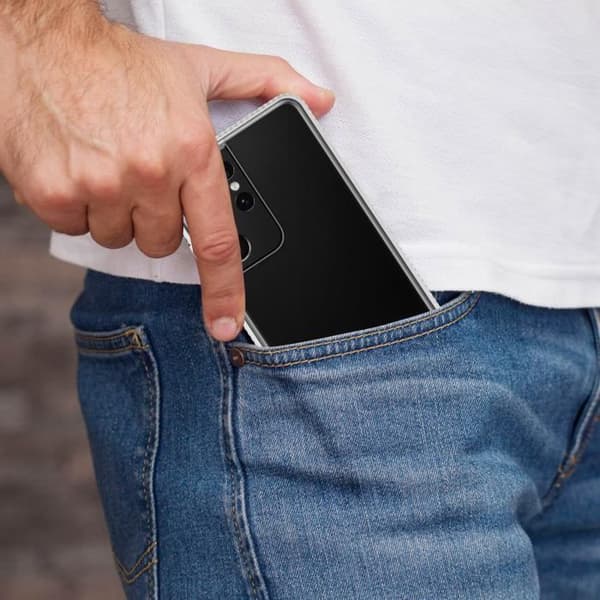 Coque - Samsung - S21 Ultra - Stötsäker - Förstärkt - Vit